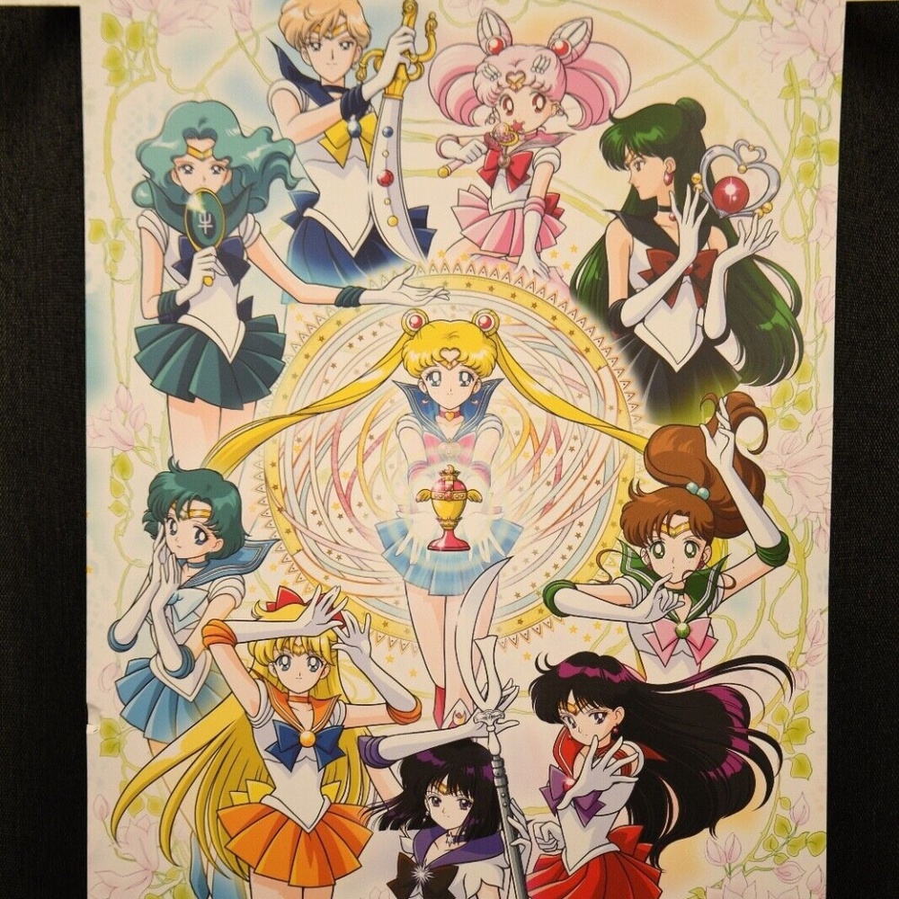 Sailor Moon S Promo 2 Sided Poster San Diego Comic Con Exclusive